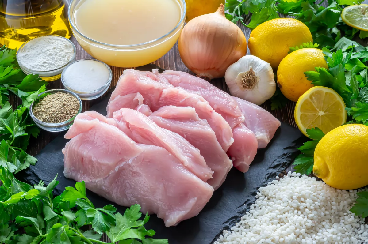 Filetes de pavo al limón 2 Ingredientes de los filetes de pavo al limón *