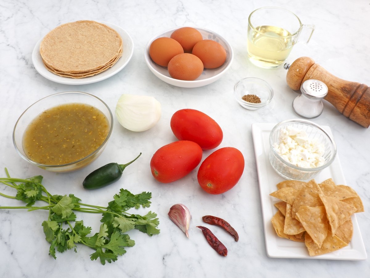 Ingredientes de los huevos divorciados