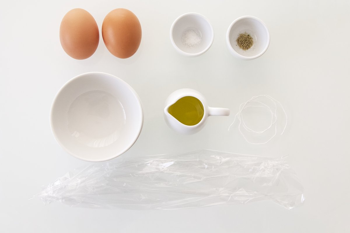 Ingredientes de los huevos poché