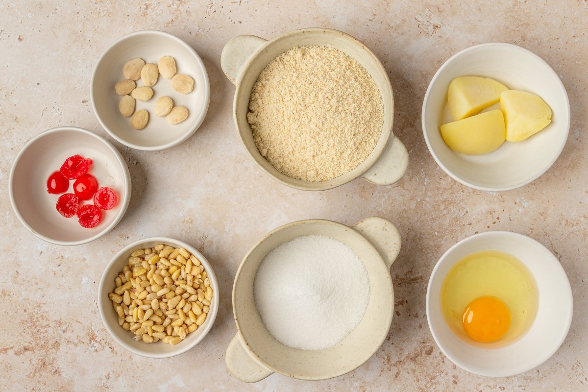 Ingredientes de los panellets en Thermomix