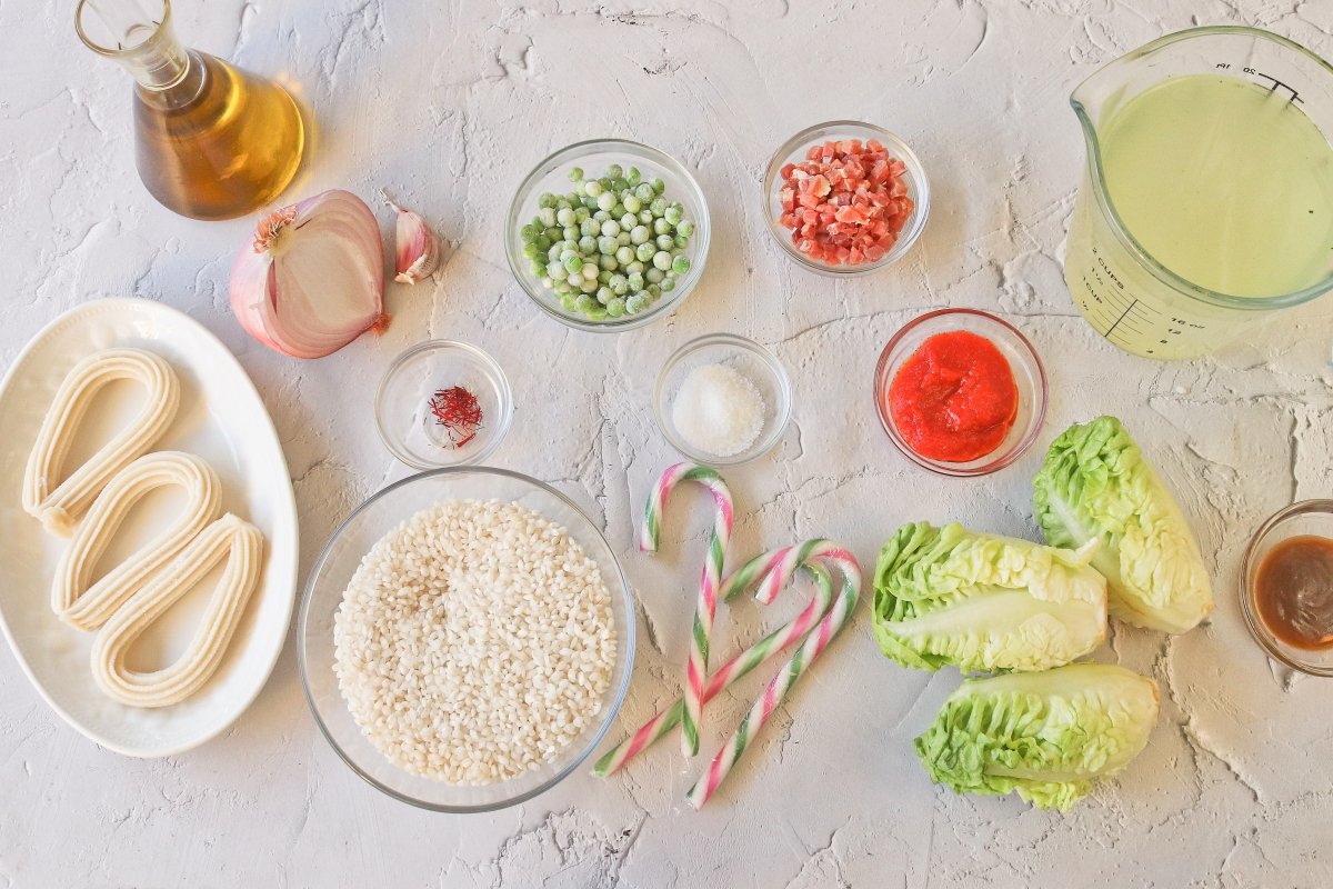 Ingredientes del arroz con cosas