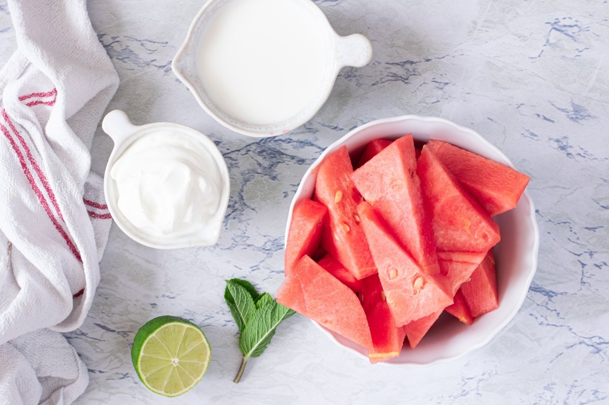 Watermelon Smoothie Ingredients