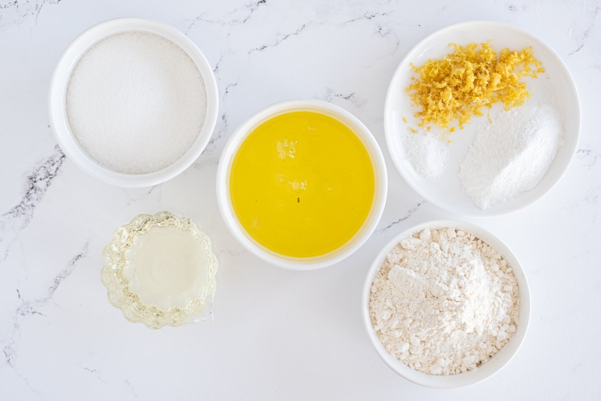 Ingredientes del bizcocho de claras