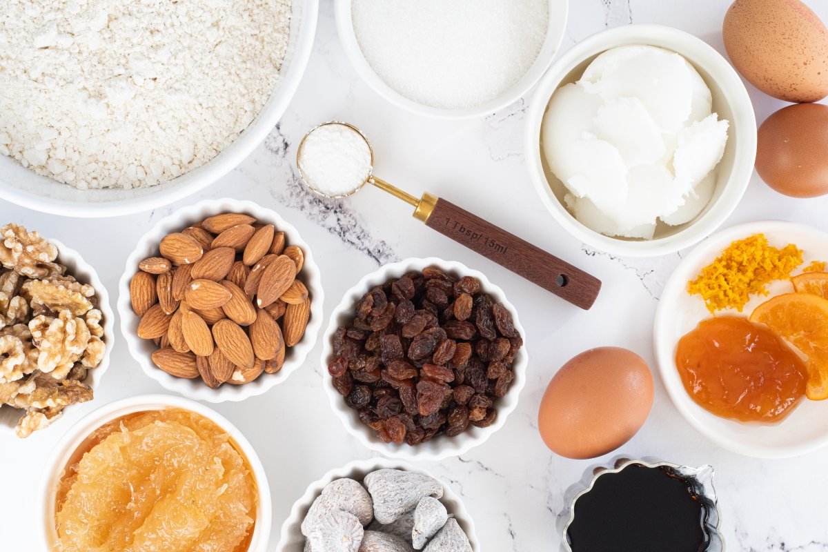 Ingredientes del buccellato