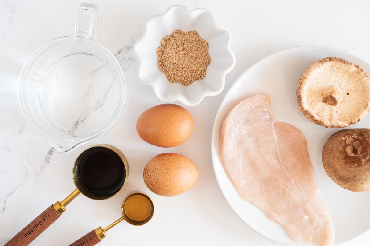 Ingredientes del chawanmushi