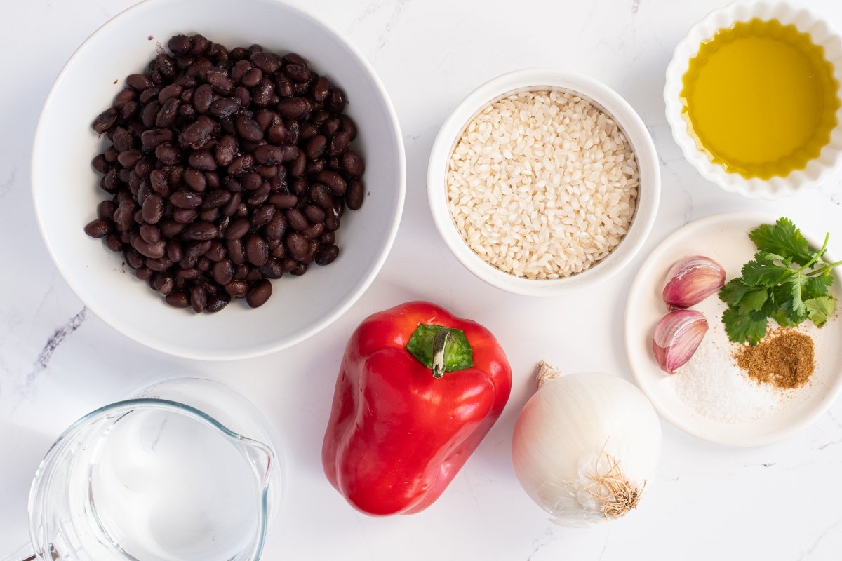 Ingredientes del gallo pinto