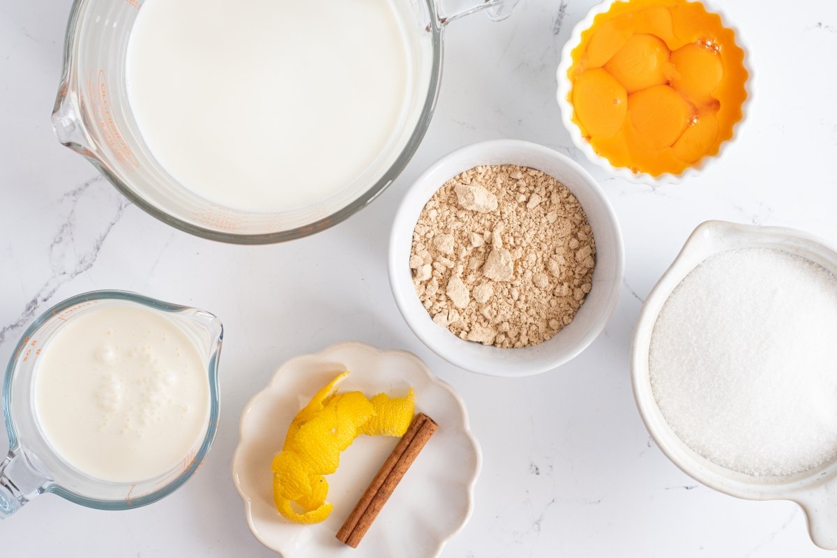 Ingredientes del helado de gofio