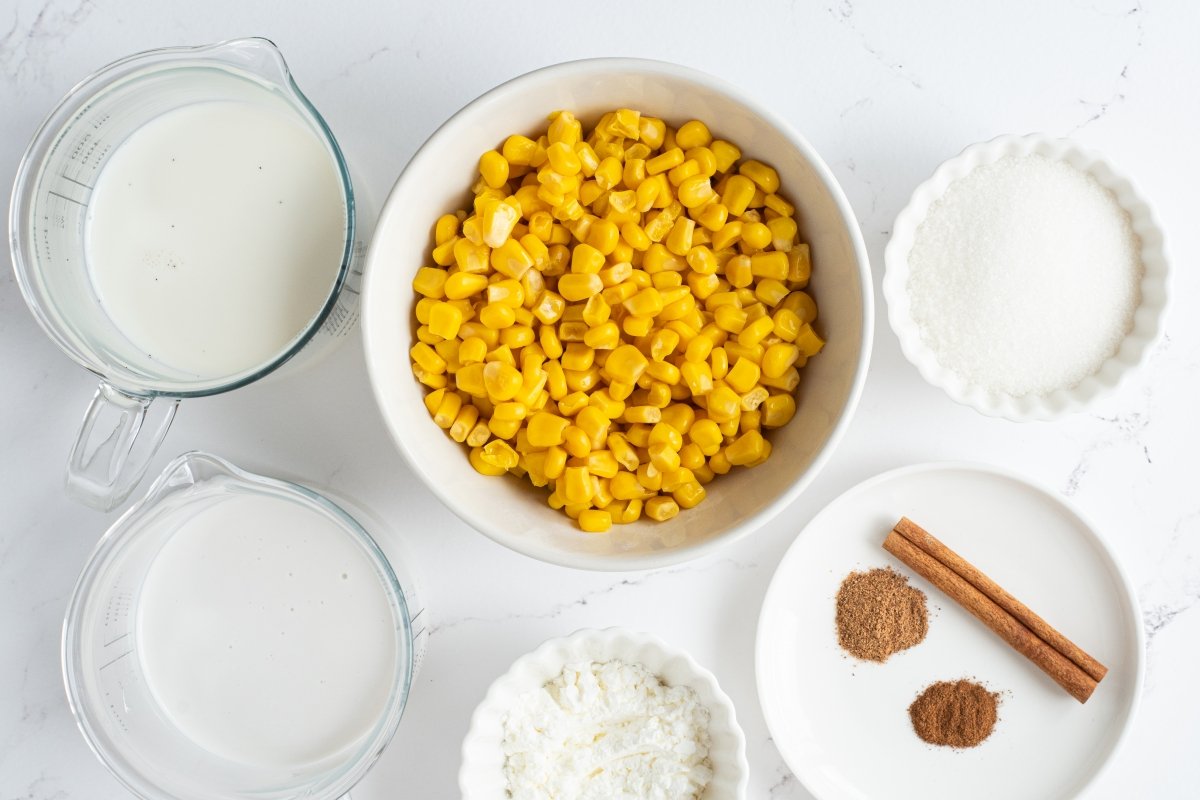 Ingredientes del majarete