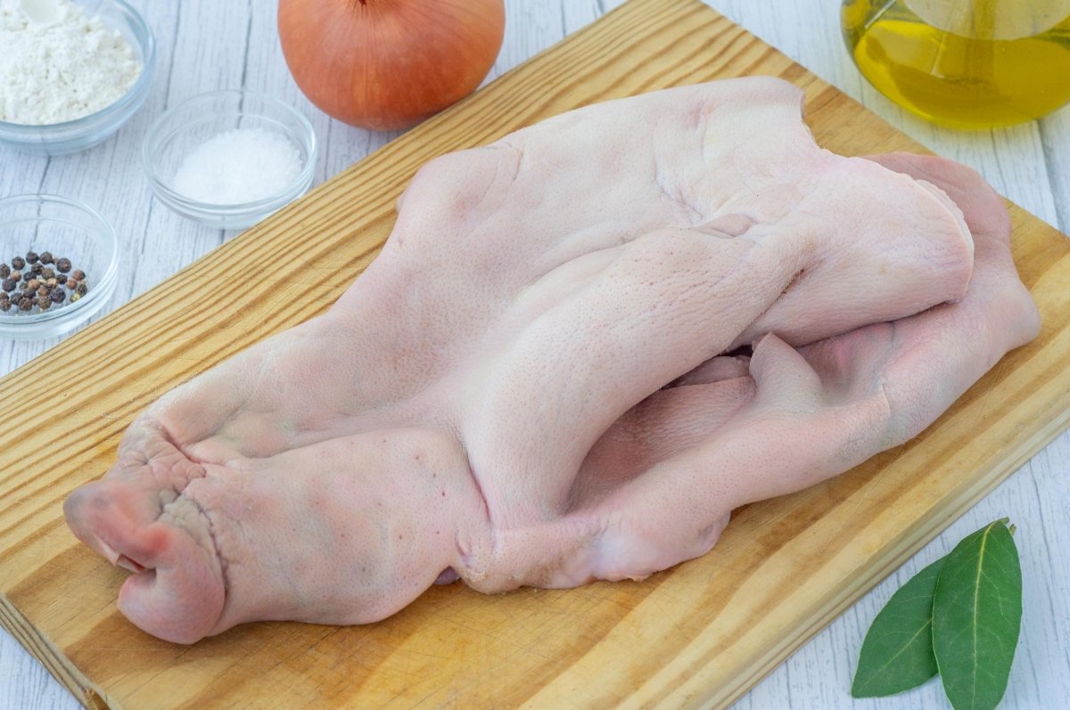 Ingredientes del morro frito