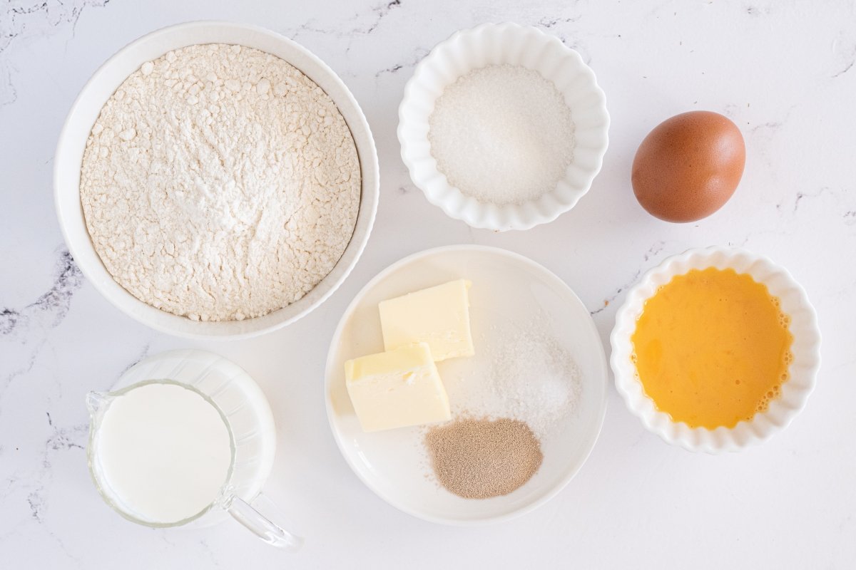 Ingredientes del pan de viena