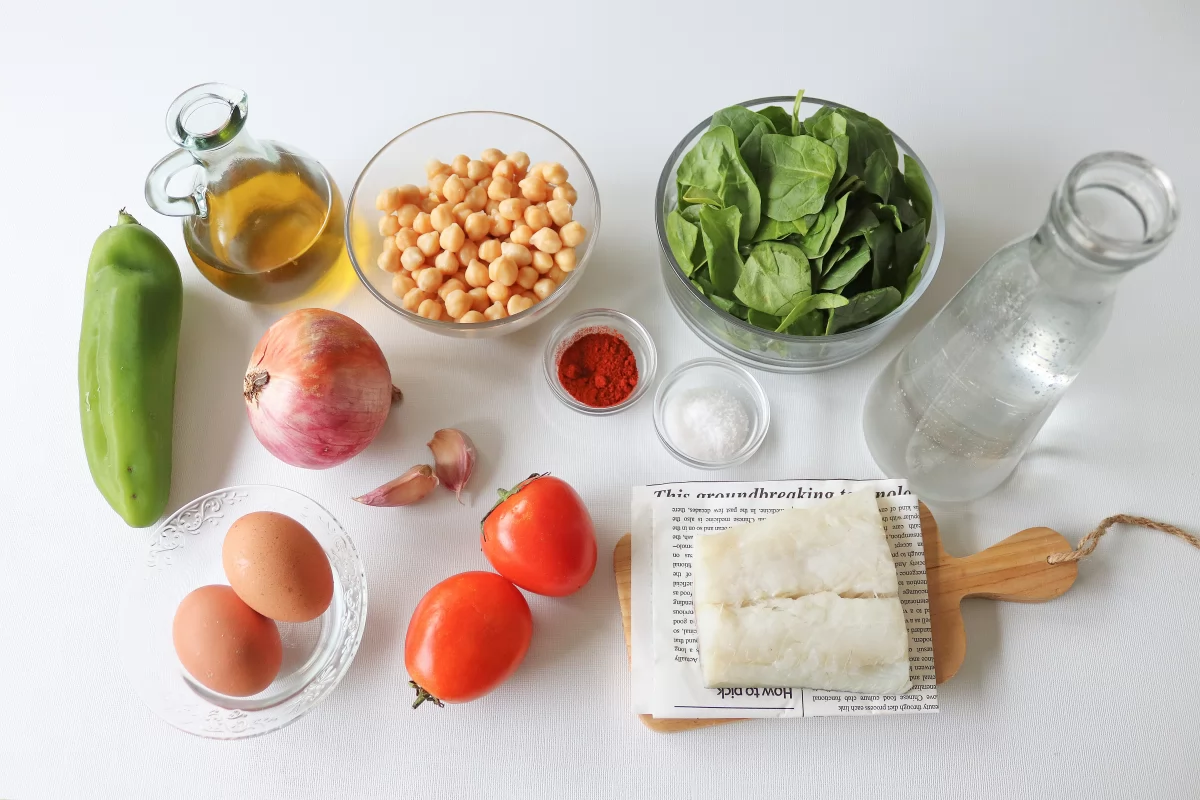 Potaje de vigilia 2 Ingredientes del potaje de vigilia