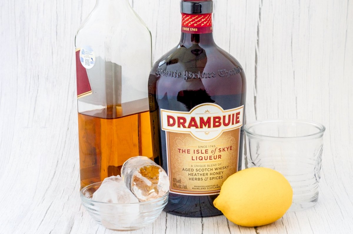 Ingredientes del rusty nail