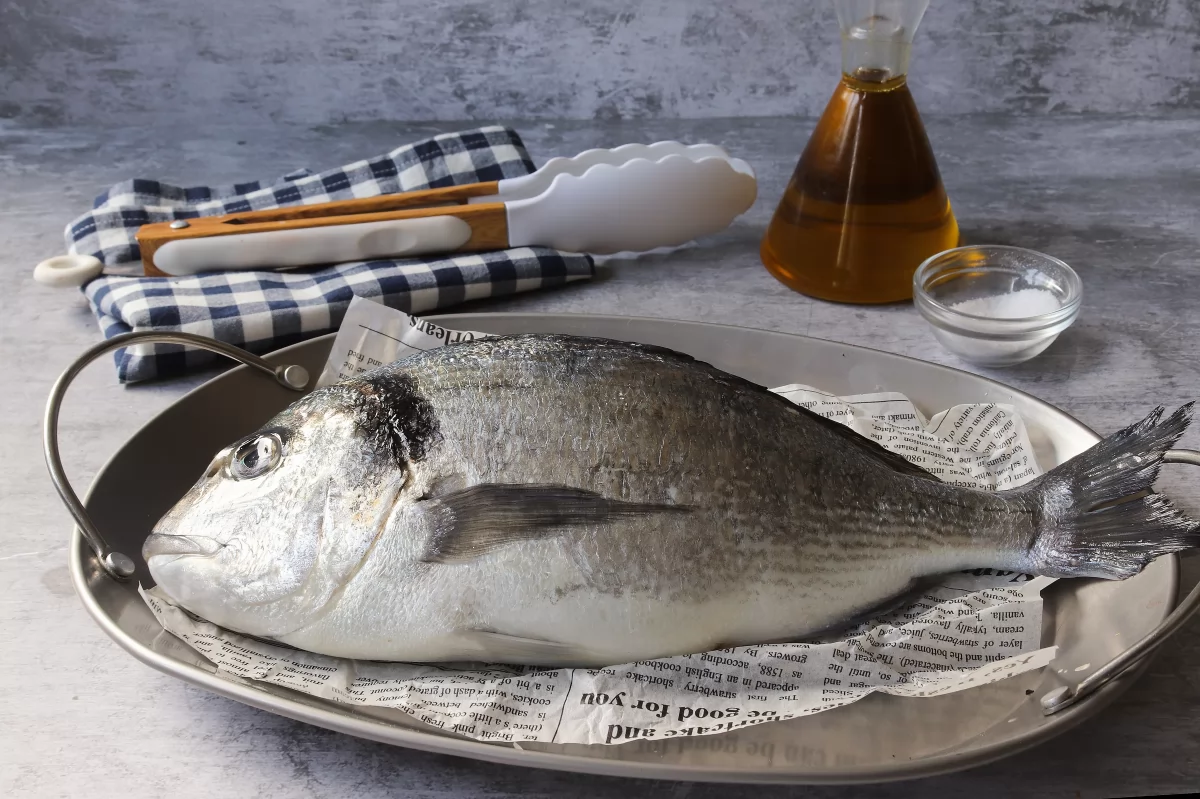 Ingredientes dorada a la plancha