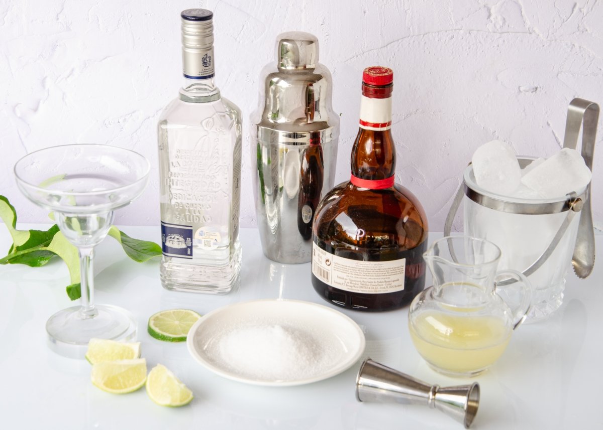 Margarita cocktail ingredients