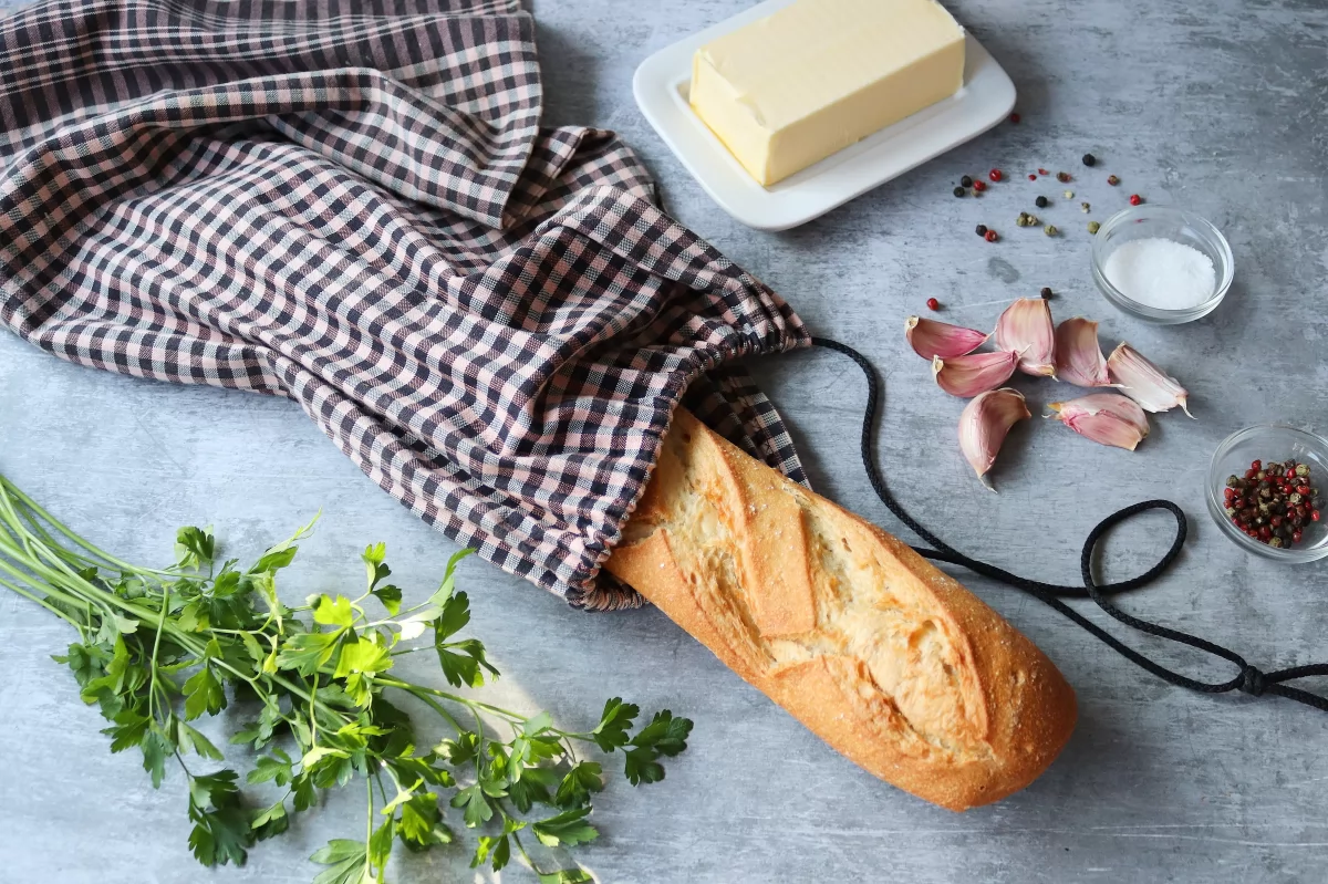 Ingredientes pan de ajo