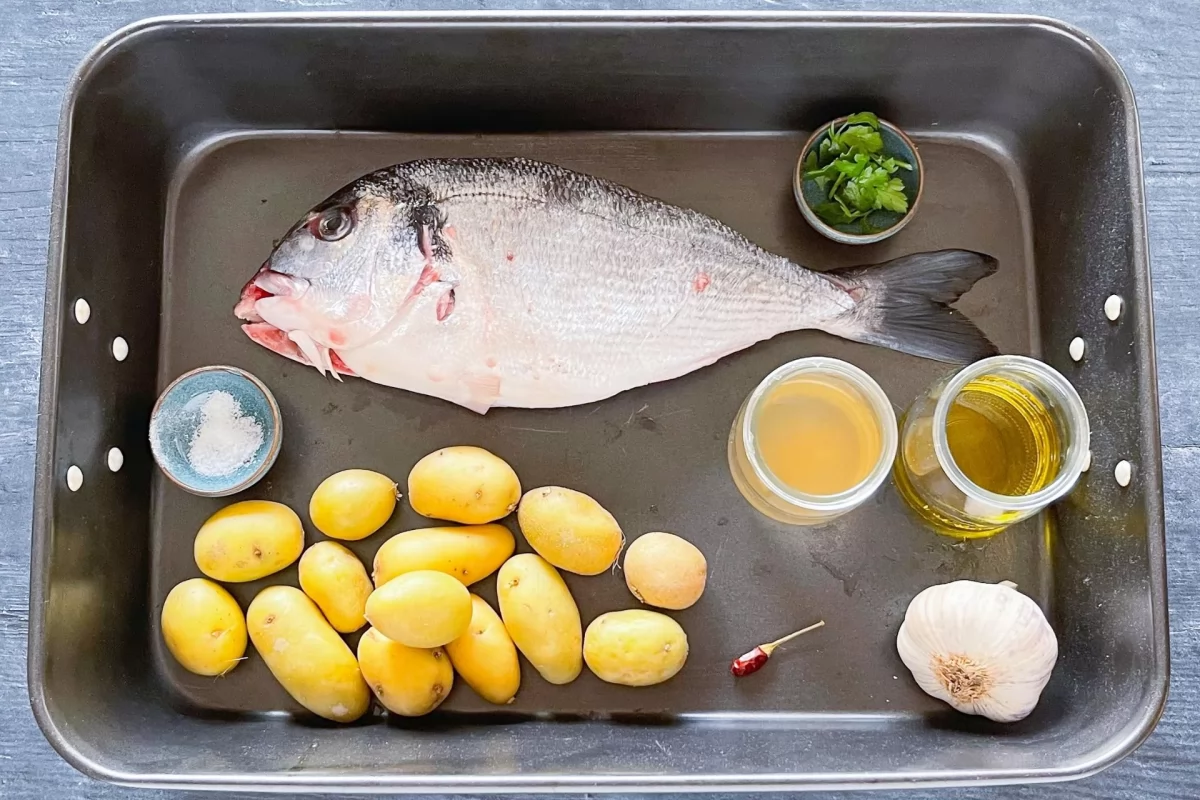Dorada a la espalda 1 Ingredientes para elaborar dorada a la espalda *