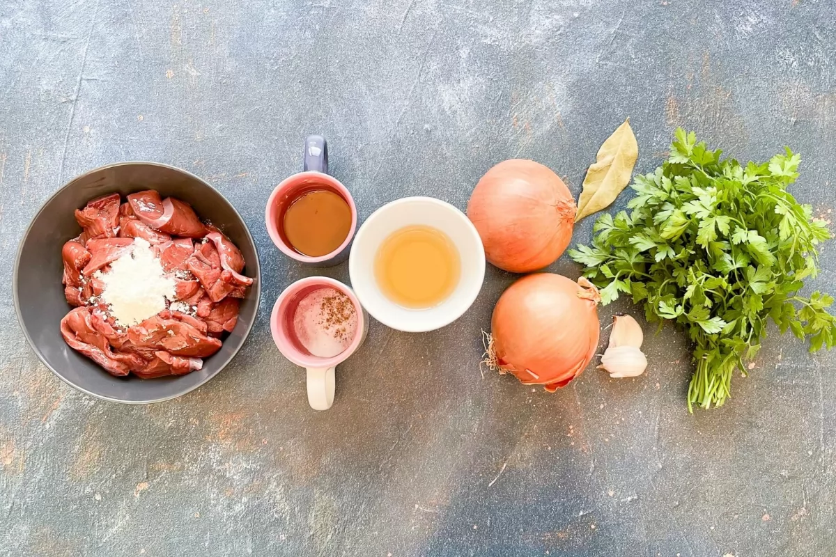 Hígado encebollado 1 Ingredientes para elaborar hígado encebollado *