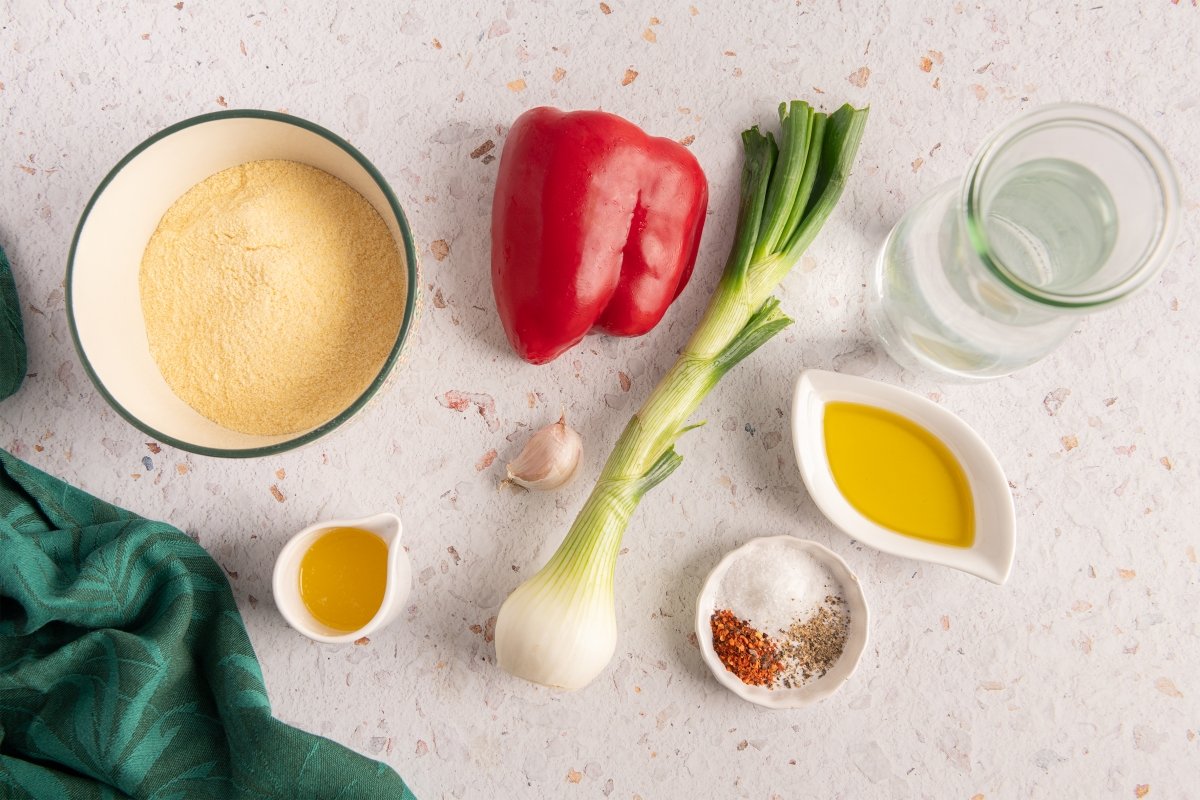 Ingredientes para hacer hallaquitas