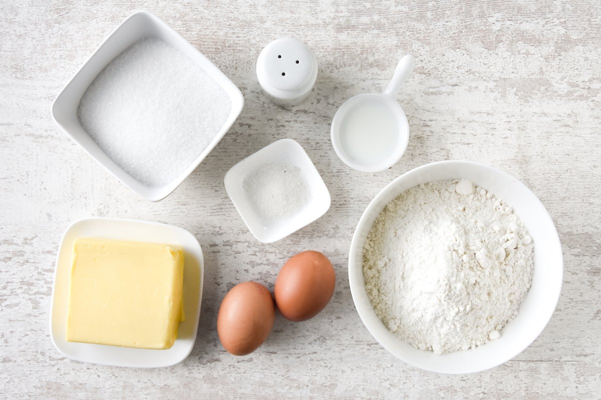 Ingredientes para preparar boterkoek