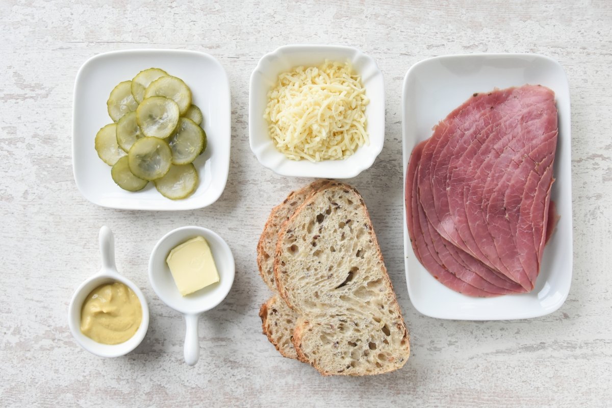 Ingredientes para preparar el pastrami