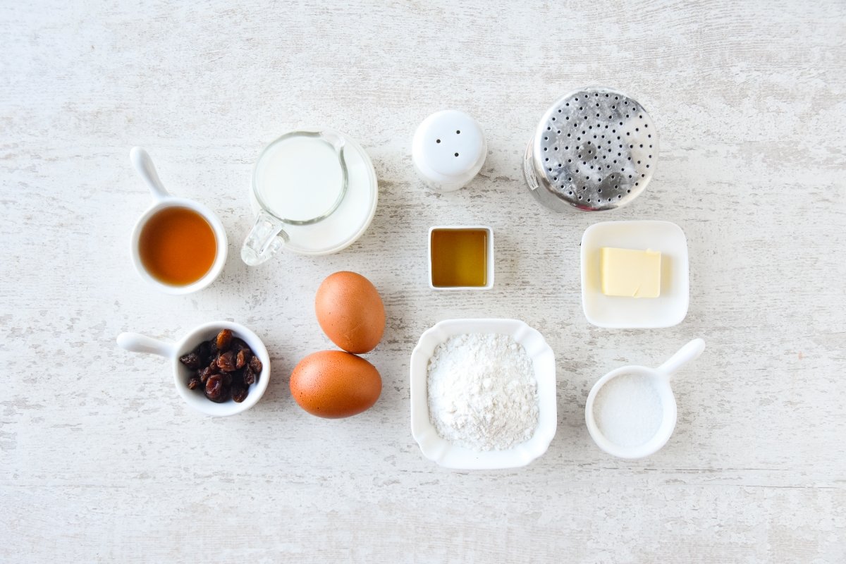 Ingredientes para preparar kaiserschmarrn