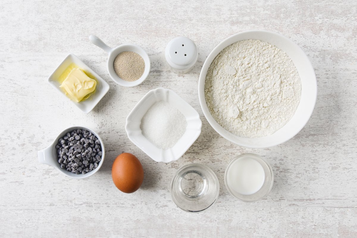 Ingredientes para preparar los doowaps