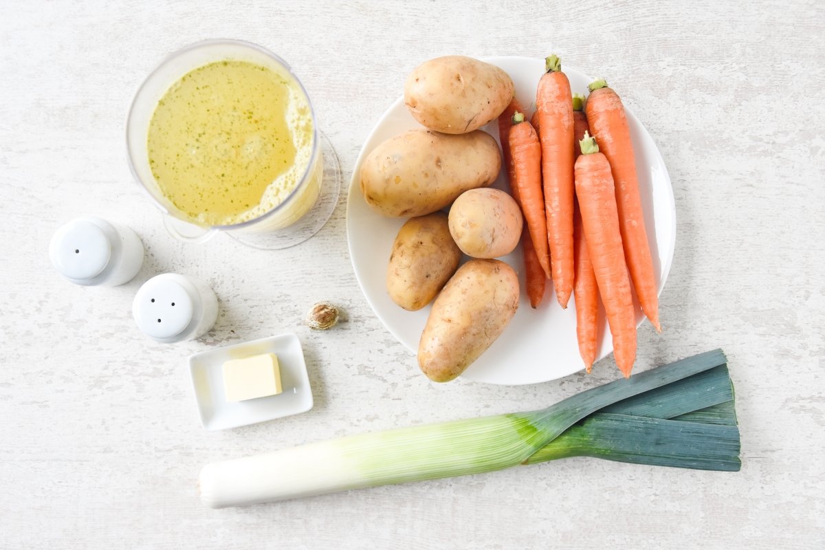 Ingredientes para preparar stoemp