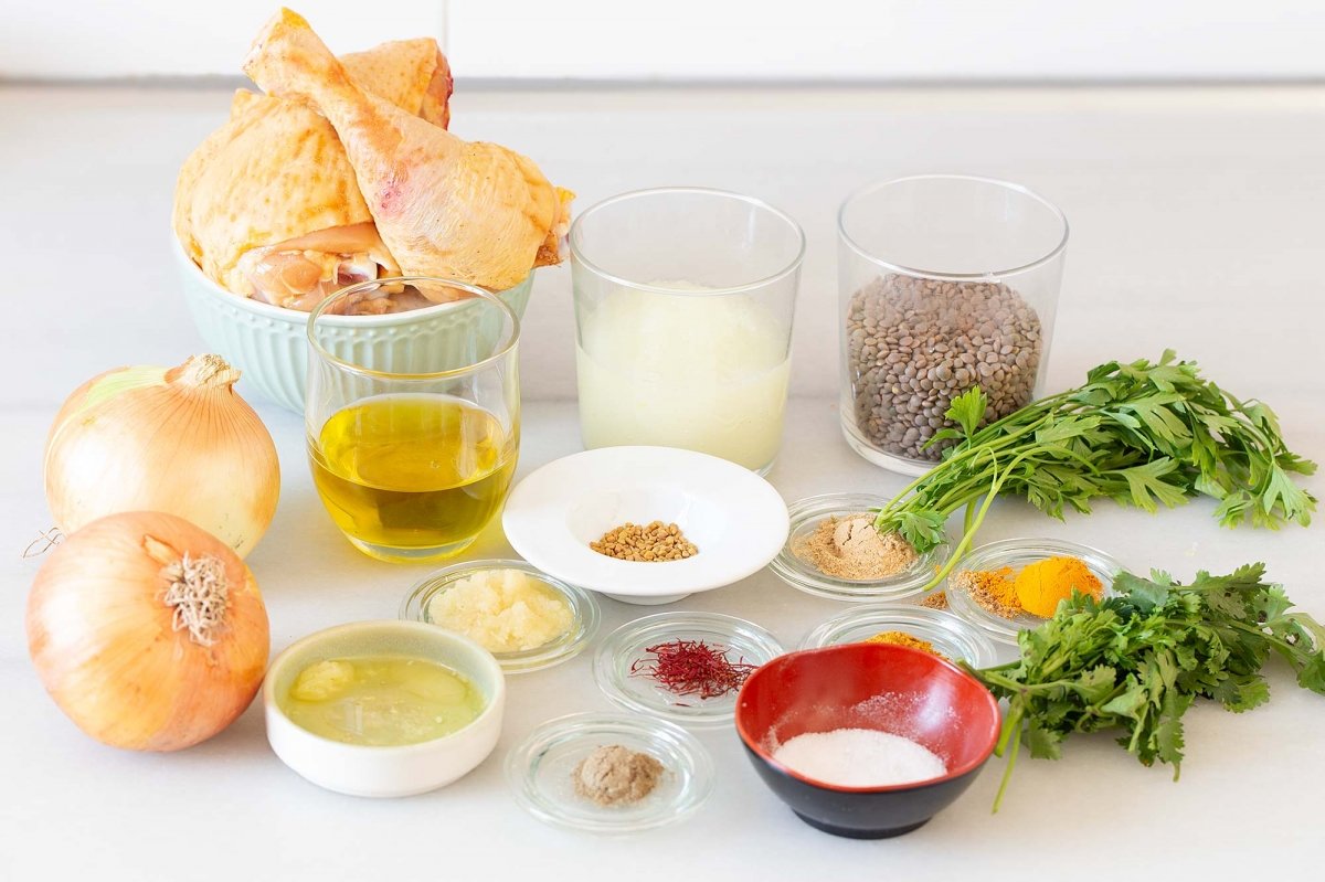 Ingredientes para la r'fissa