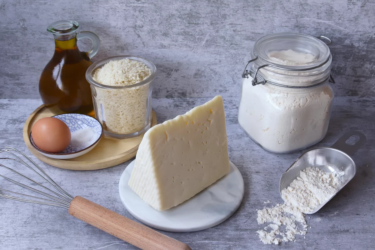 ingredientes queso frito *