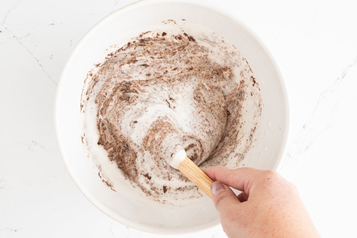 Integramos el chocolate con el aquafaba