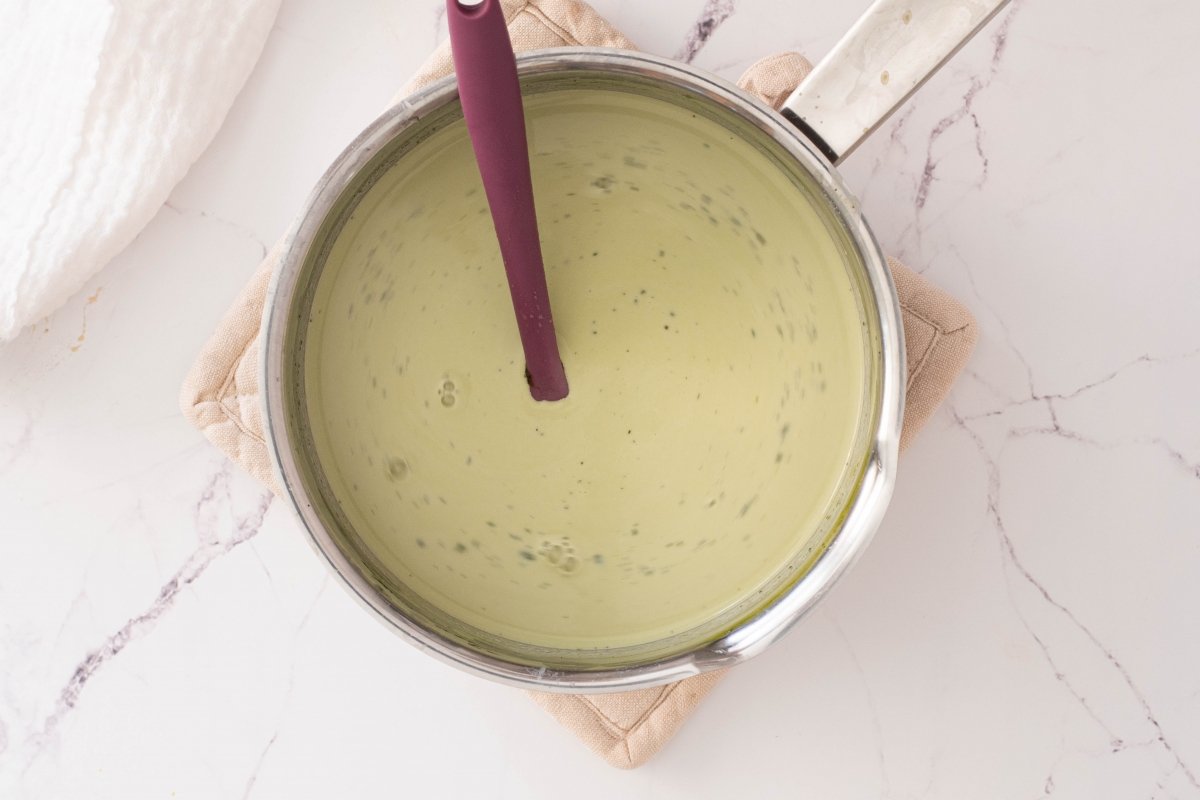 Integramos el té matcha del helado de té verde