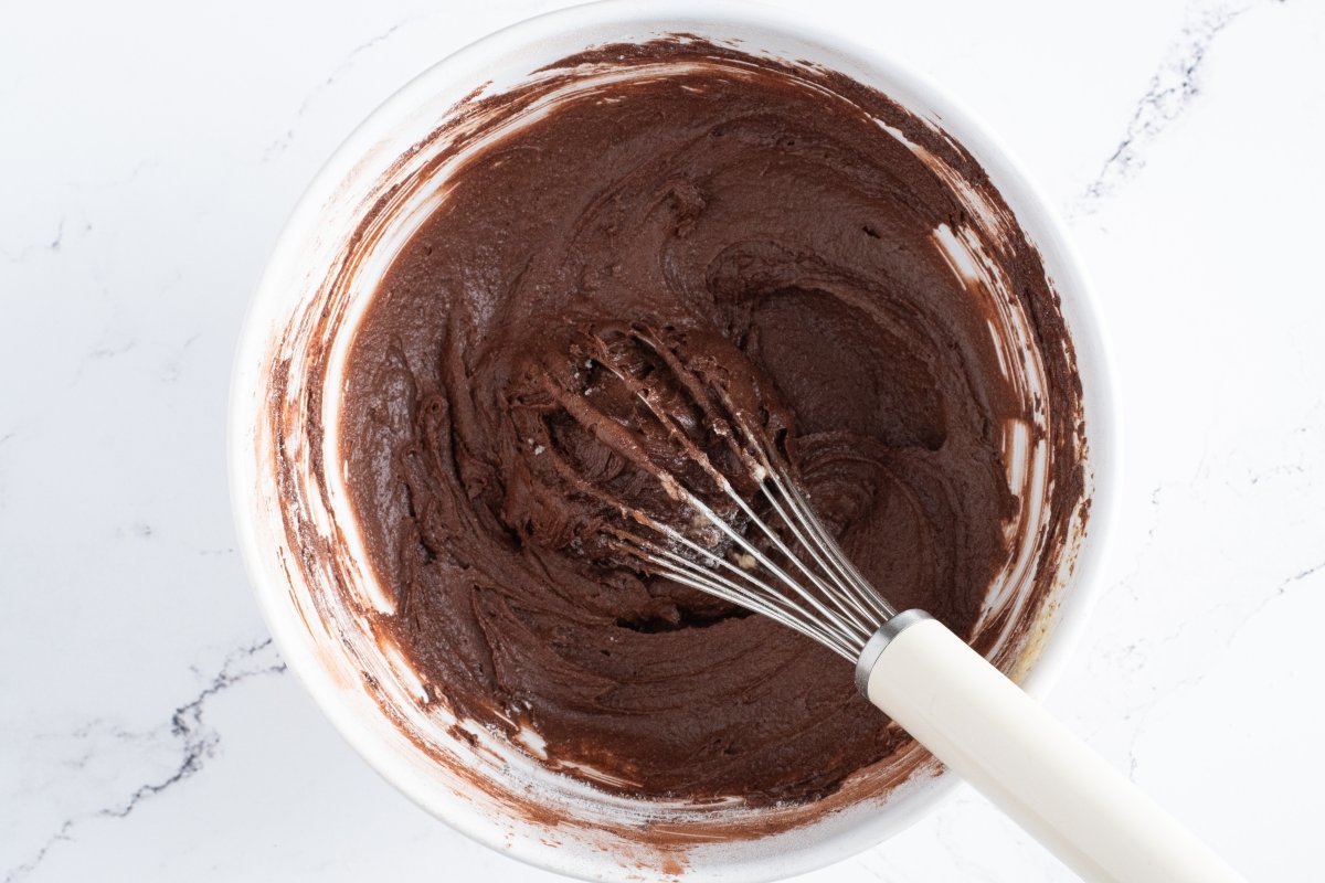 Integramos la harina de la kladdkaka