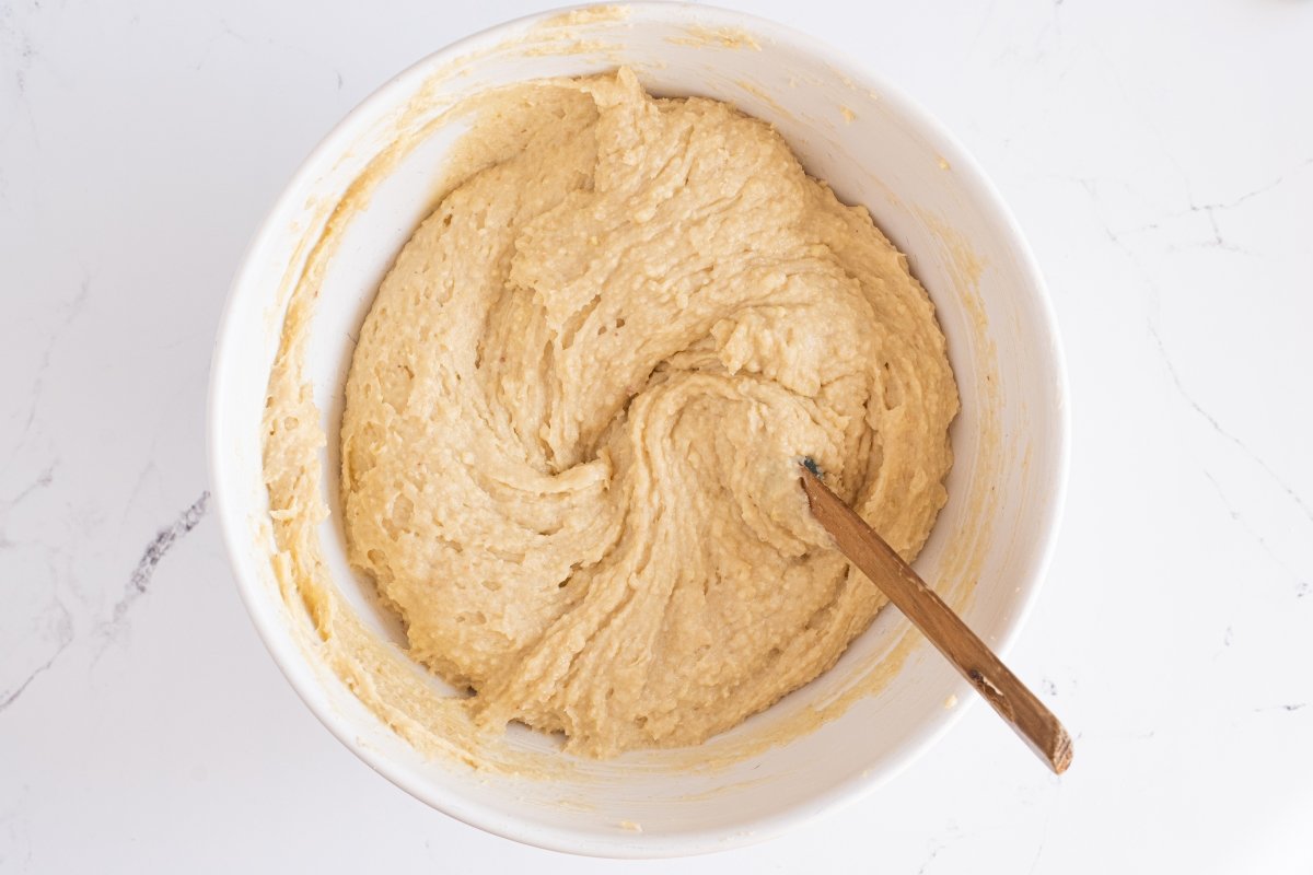 Integramos la harina y la almendra molida