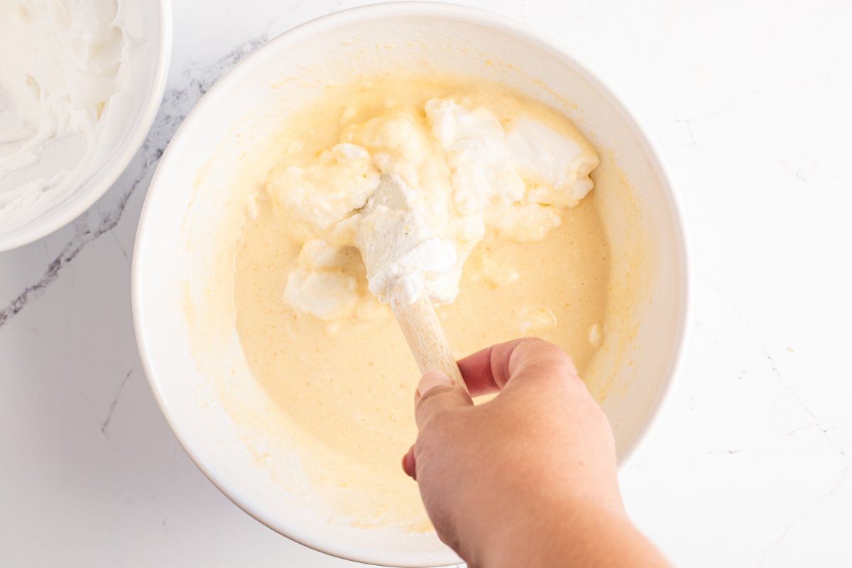 Integramos las claras del aebleskiver