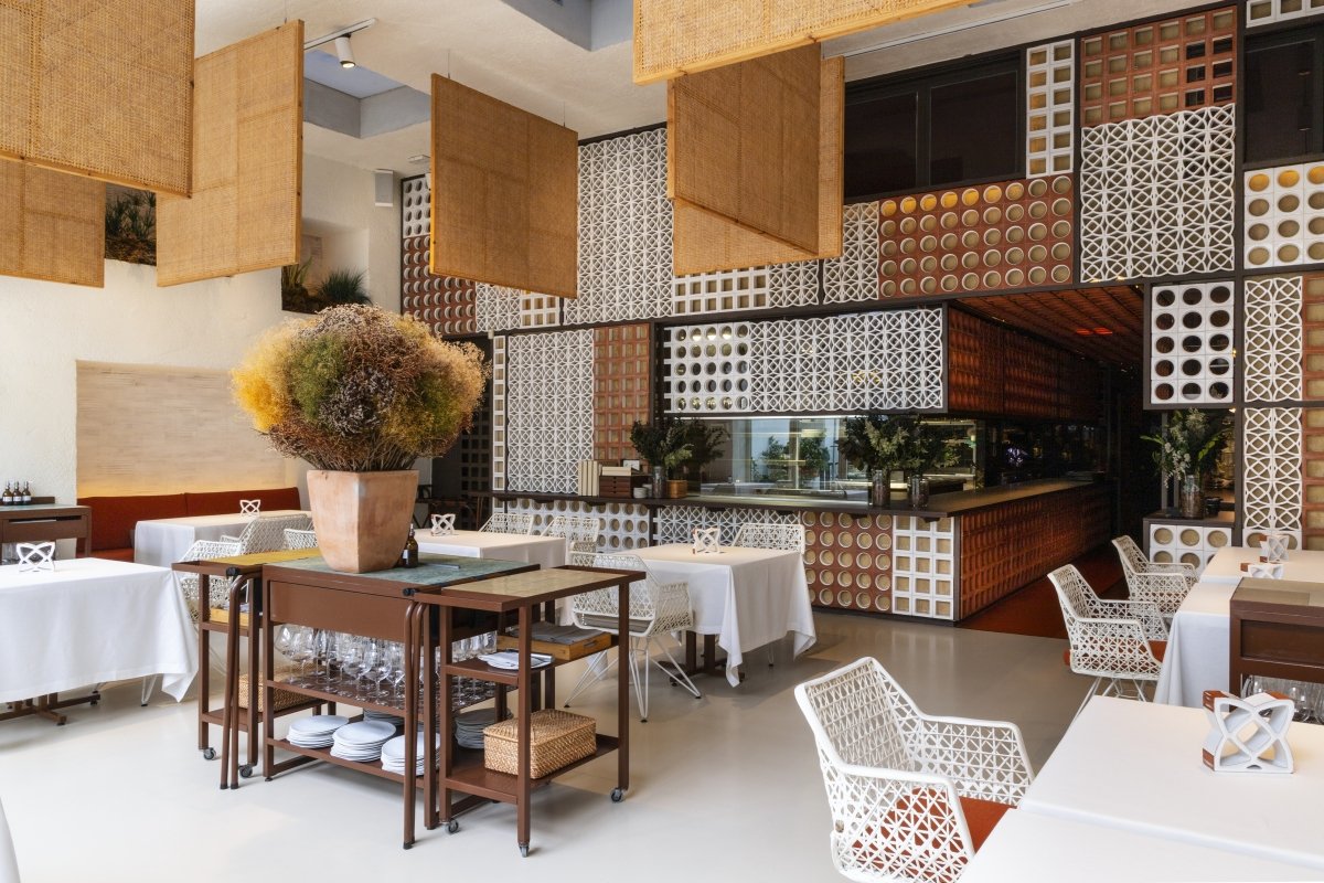 Interior de Disfrutar en Barcelona