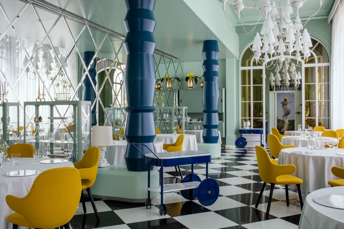 Interior de Paco Roncero Restaurante en el Casino de Madrid