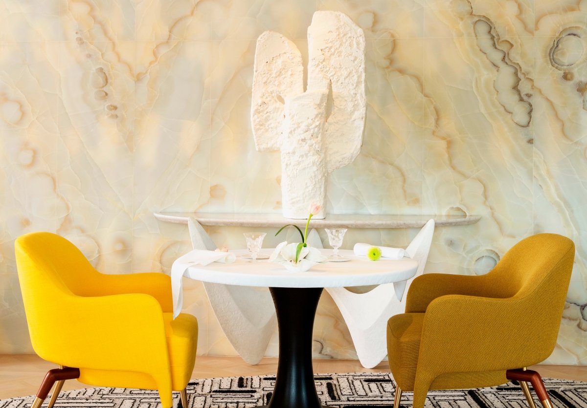 Interior del restaurante Plénitude Francia