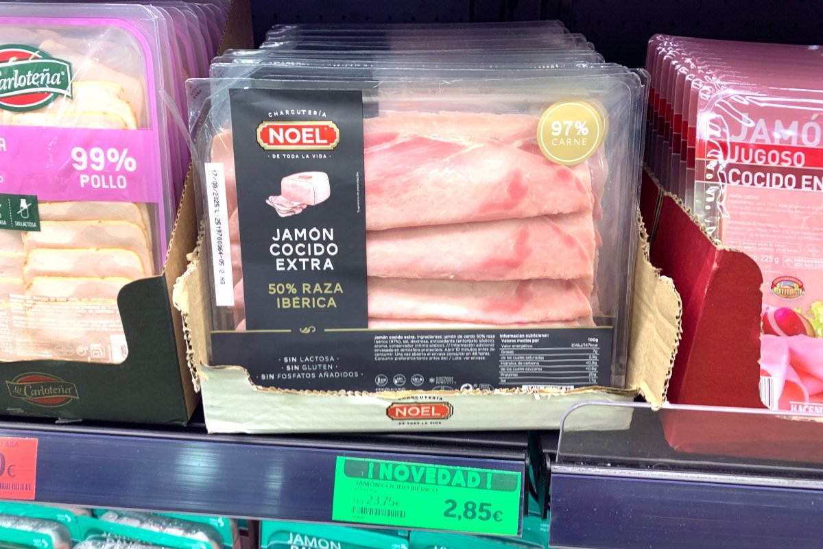 Jamón cocido extra Noel de venta en Mercadona