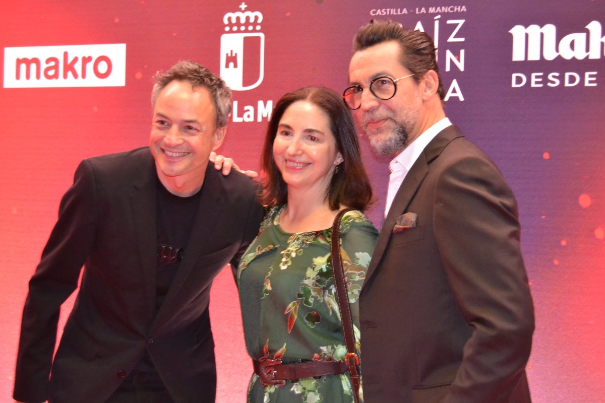 Javier Torres, Elena Arzak y Quique Dacosta en la Gala Michelin 2023