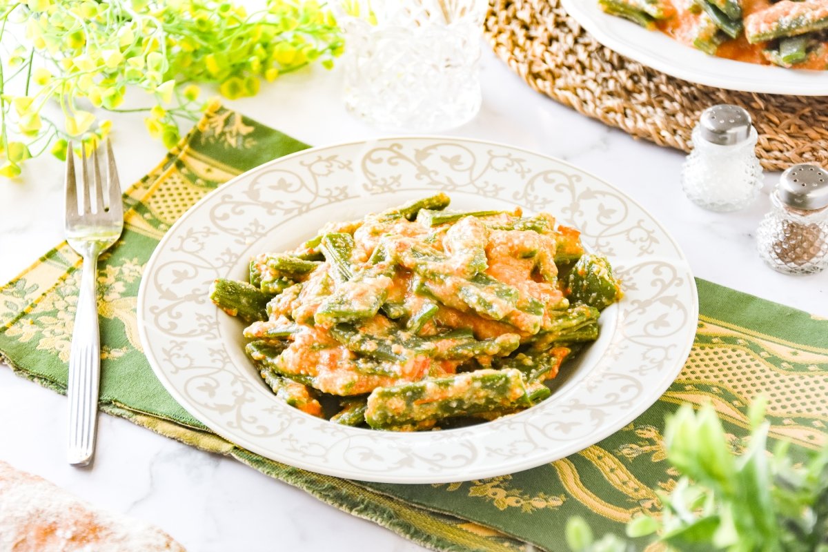 Judías verdes a la andaluza caseras