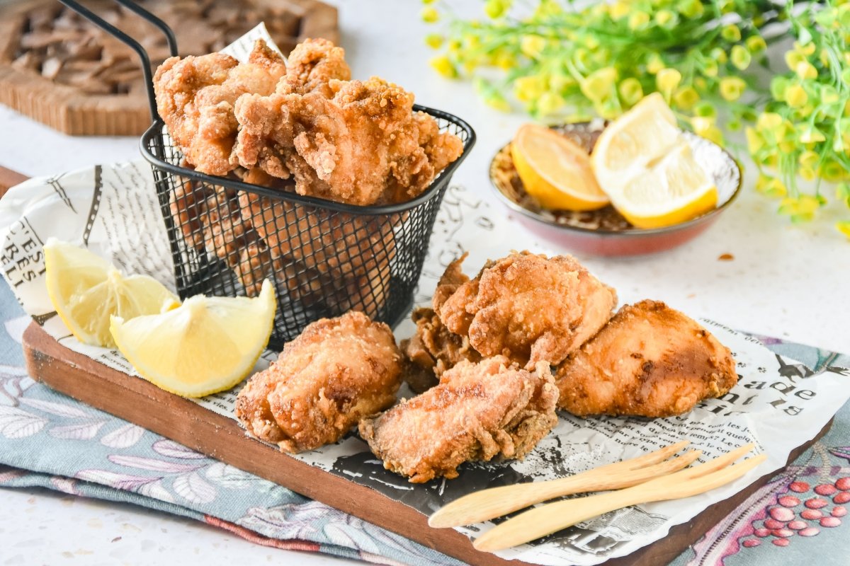 Karaage, pollo frito japonés, casero