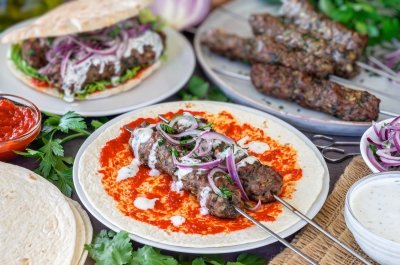 Kebab de cordero