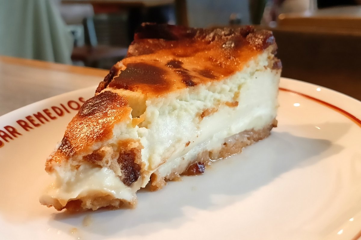 La tarta de queso del Bar Remedios de Barcelona