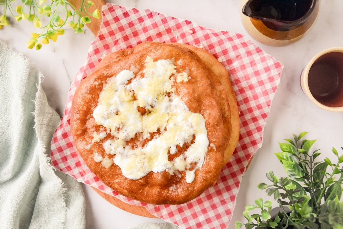 Lángos caseros