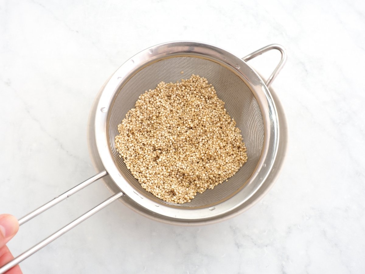 Lavar la quinoa antes de cocer