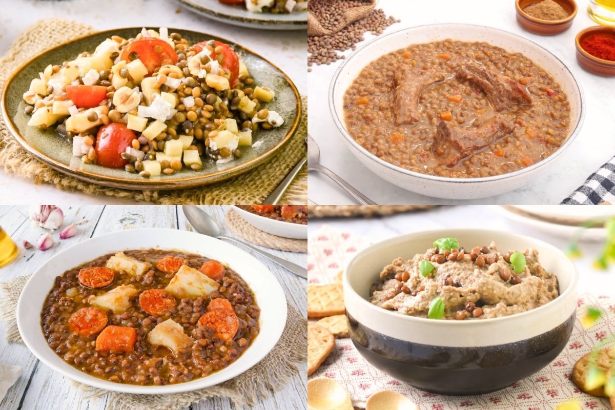 Recetas con lentejas