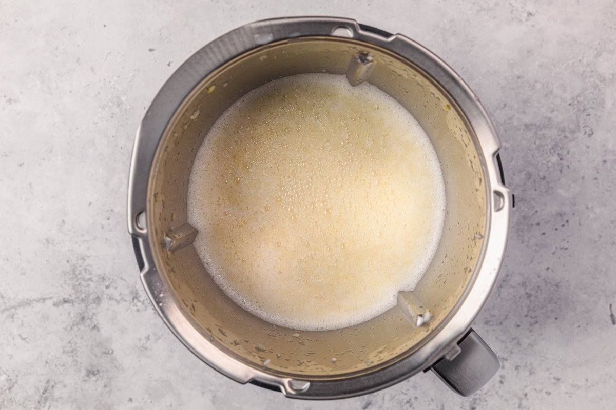 Limonada en Thermomix antes de colar