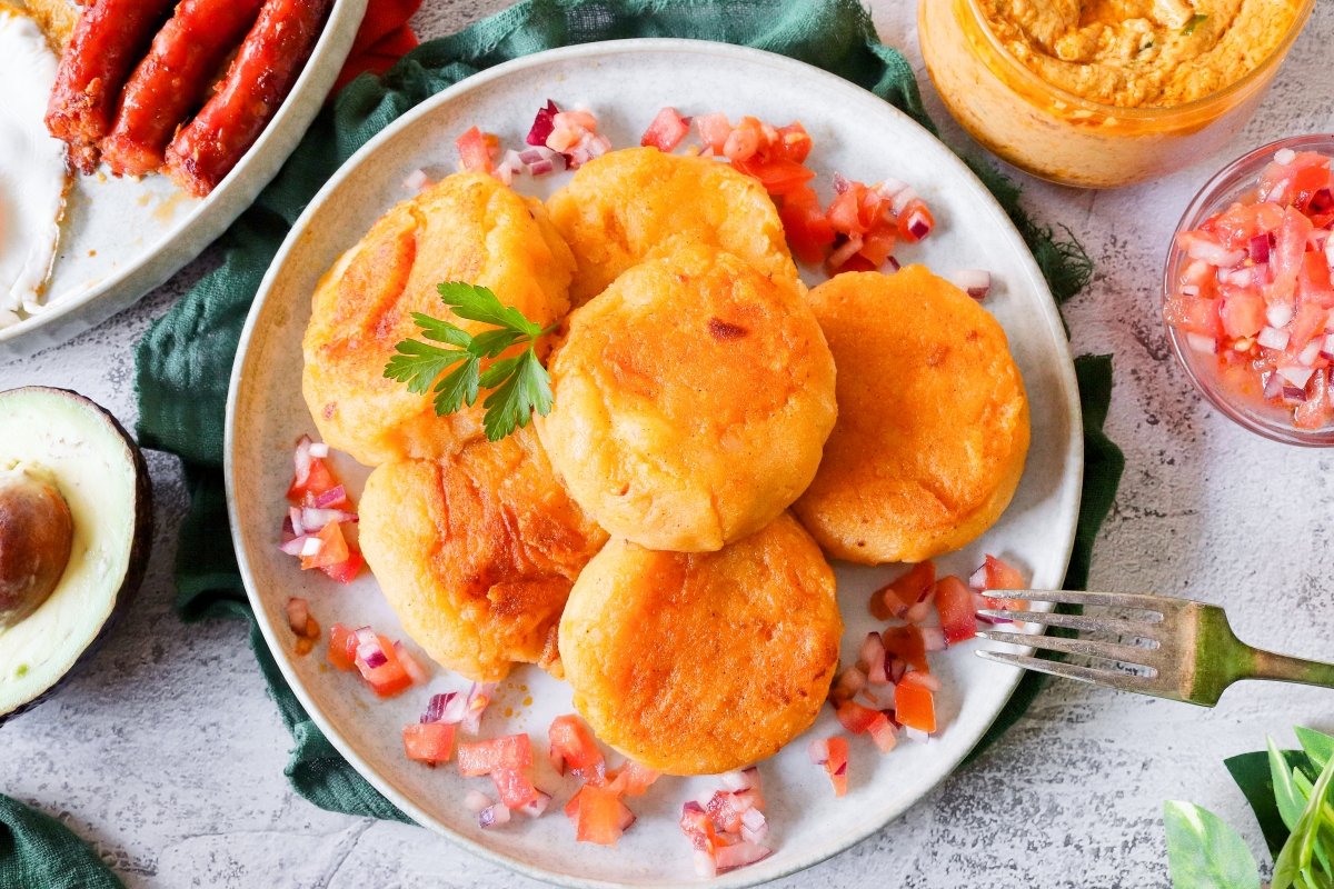 Llapingachos caseros