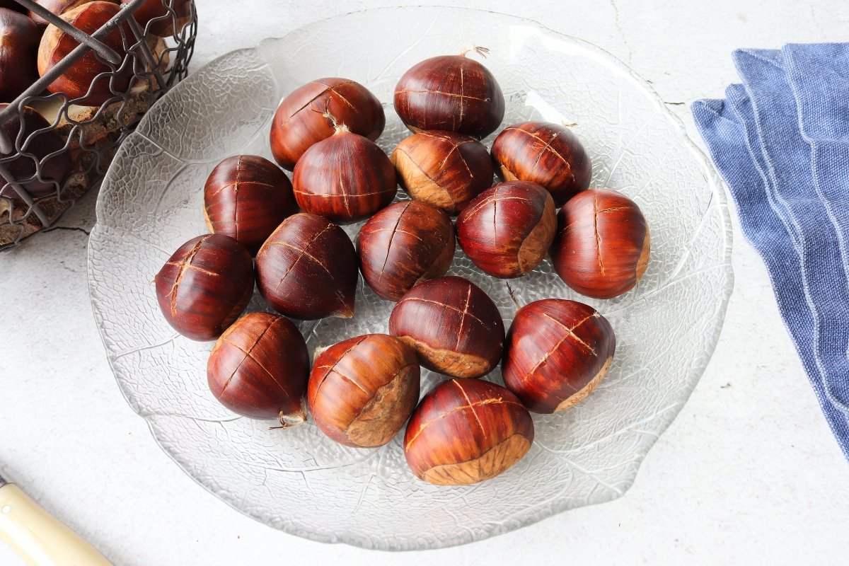 🥇 【 Receta Castañas al Microondas 】Preparación Paso a Paso