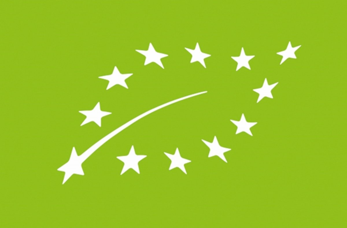 Logotipo ecológico de la UE para certificar alimentos ecológicos según la normativa